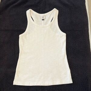 Cabi paragon tank in white - racerback